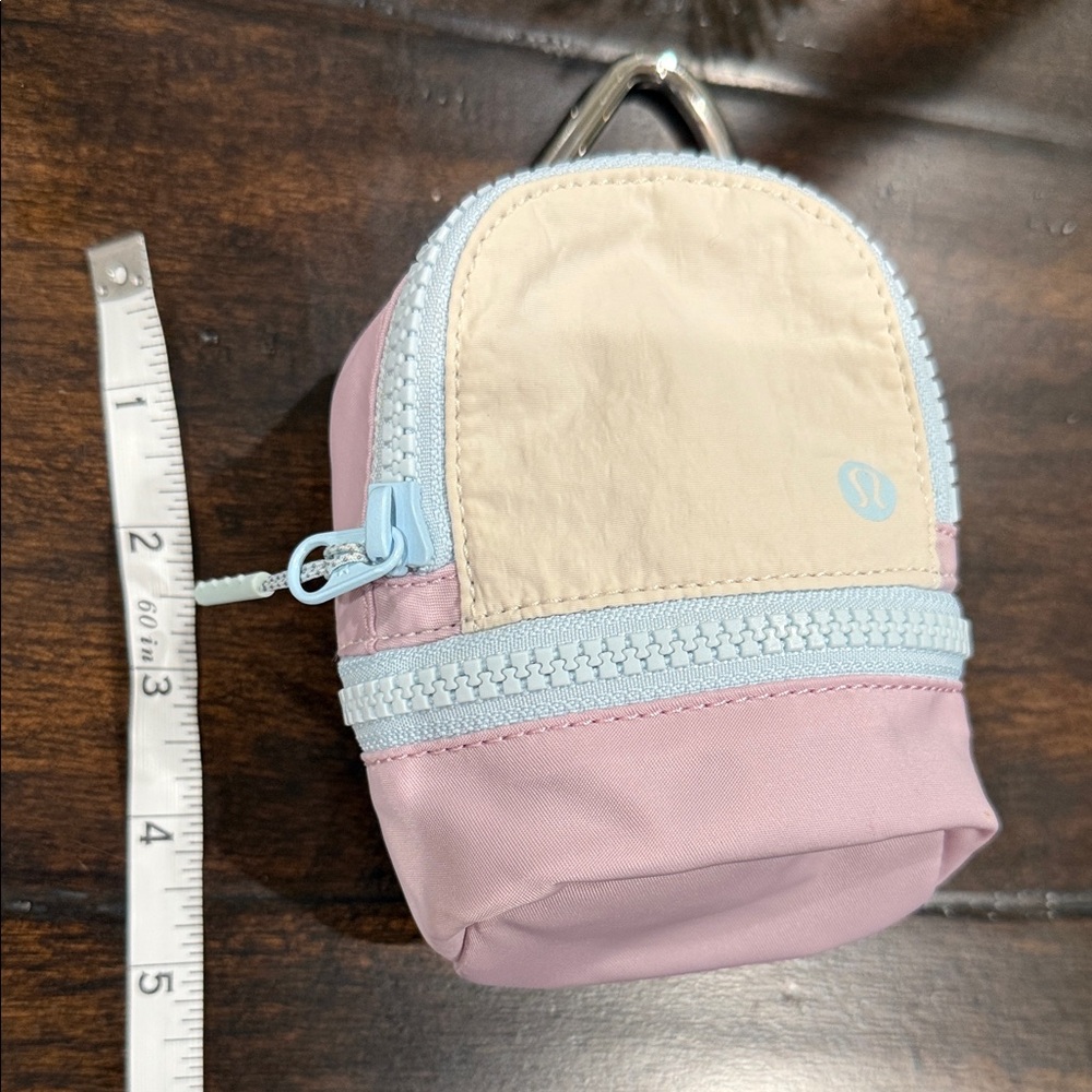 Lululemon Nano Backpack in Pink Peony/Powder Blue/White Opal - Picture 5 of 6